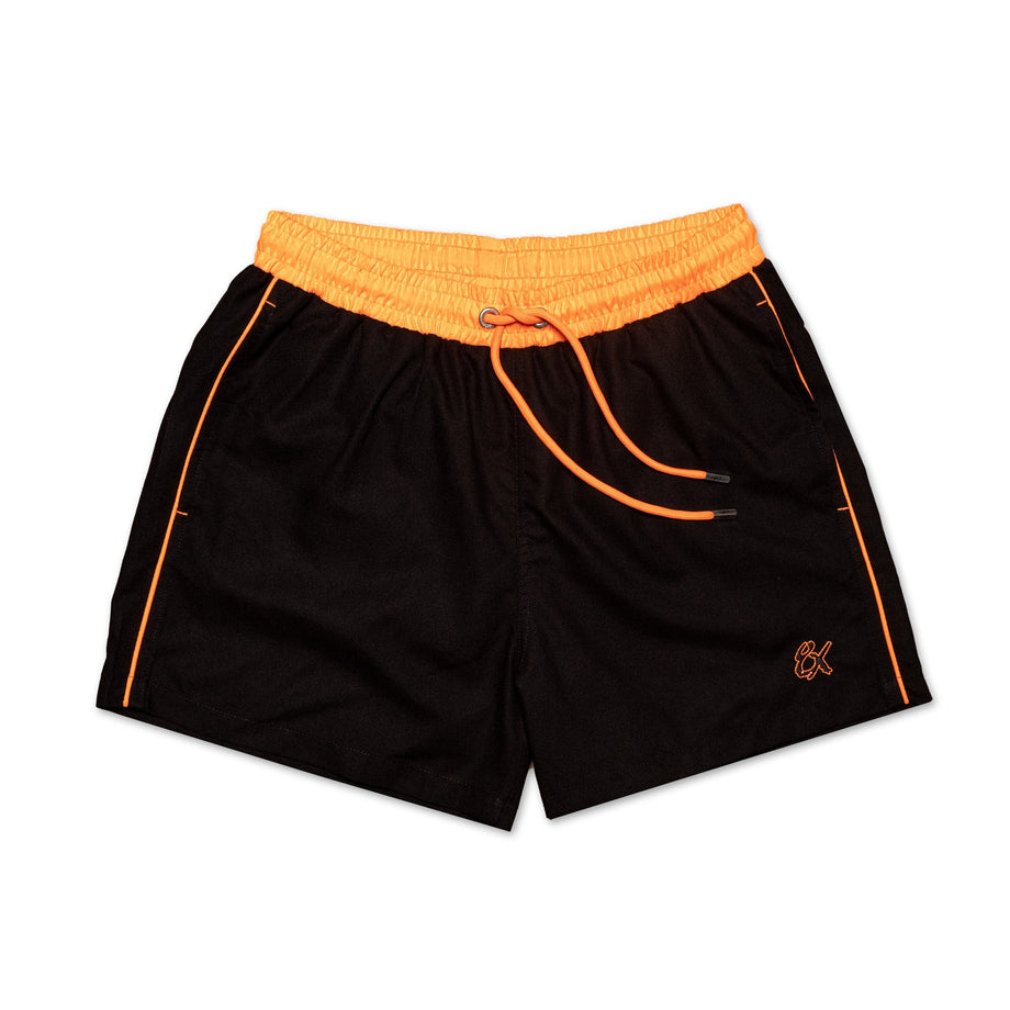 Neon orange swim trunks hotsell