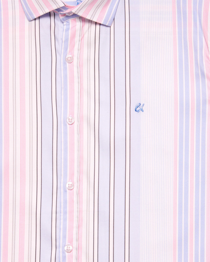 Dad's Striped Button Down Shirt Button Down Shirts Eight-X   