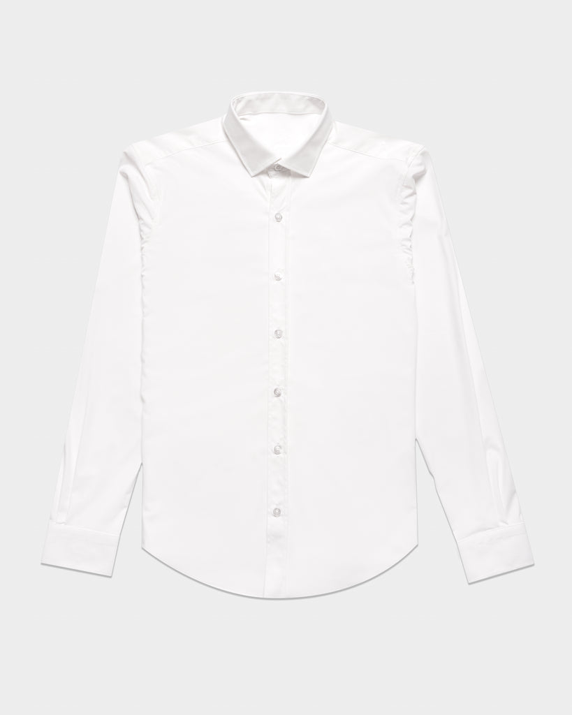 Ultra Stretch Button Down Shirt - White Button Down Shirts Eight-X   