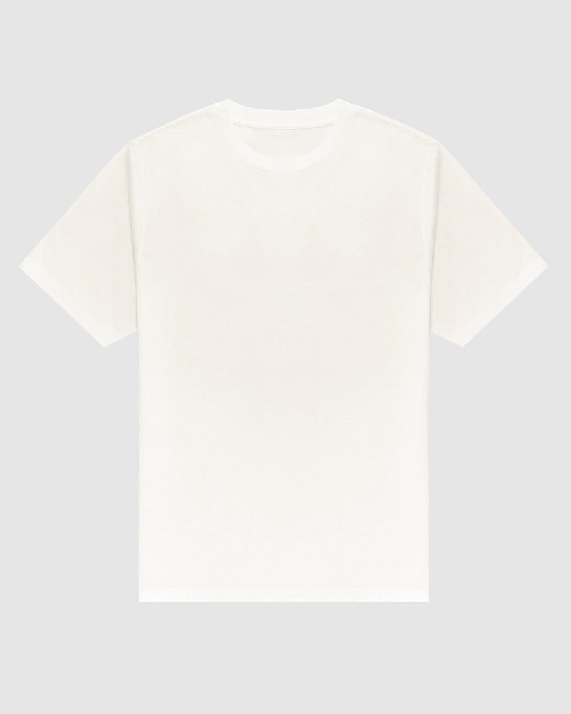 Oversized Crew Neck T-Shirt V2 - Off White T-Shirts Eight-X WHITE S 