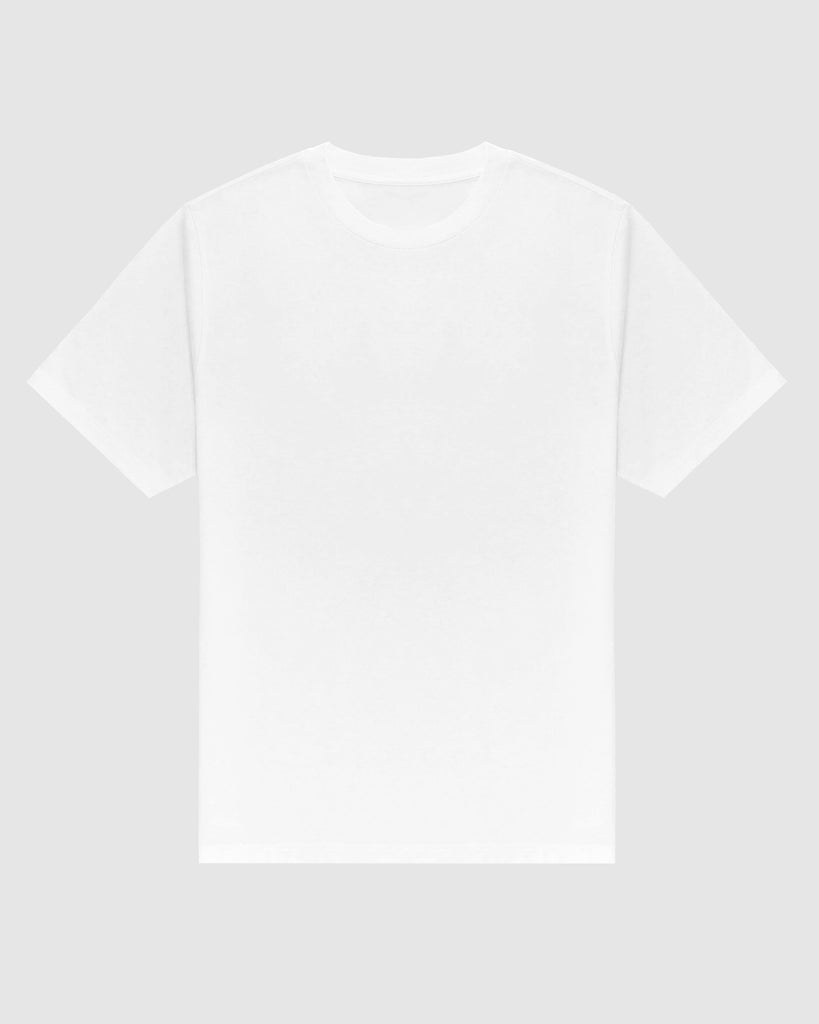 Oversized Crew Neck T-Shirt V2 - Polar White T-Shirts Eight-X WHITE S 