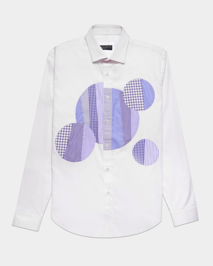 Quantum Artisan Edition Button Down Dress Shirt Button Down Shirts Eight-X WHITE S