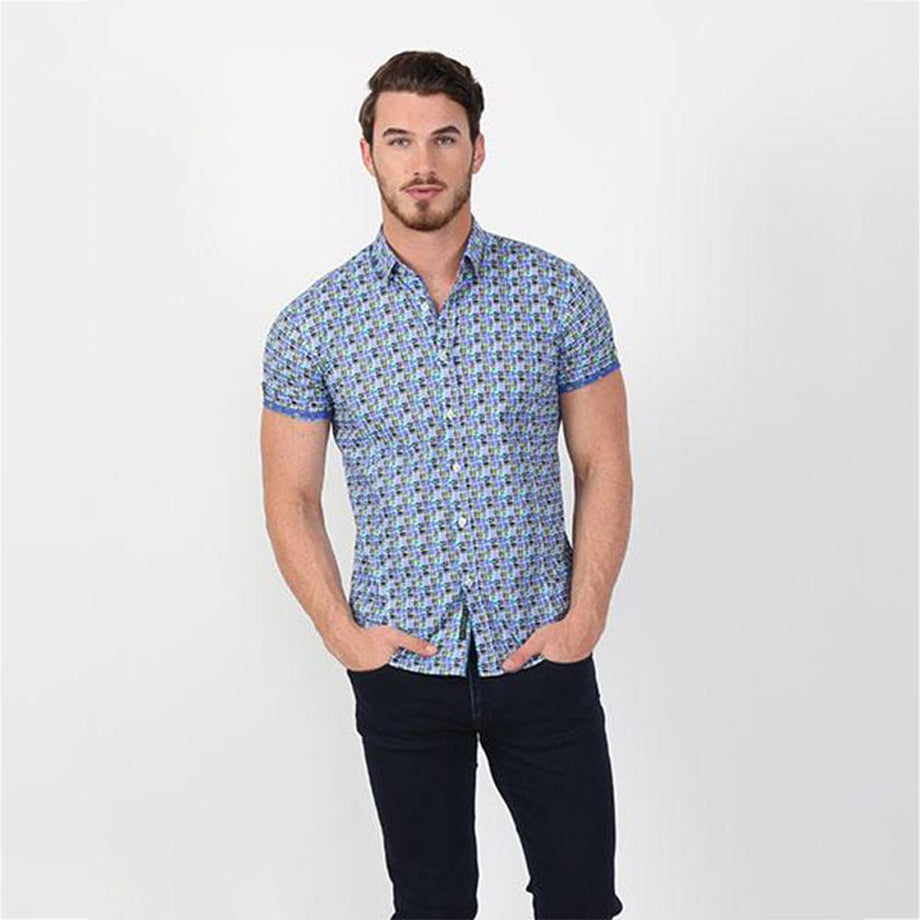 print short sleeve shirt