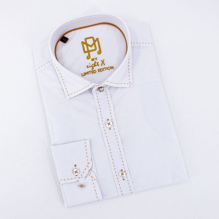 Eight X | Designer Dress Shirts | Ra Jacquard PM Edition Shirt