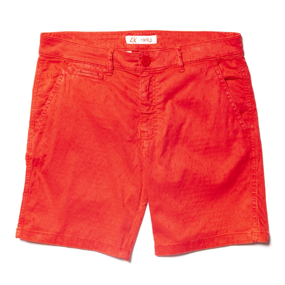 Logo Cotton Blend Jacquard Shorts